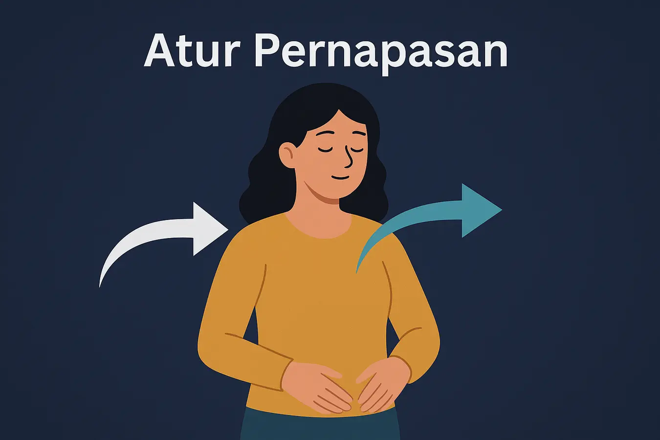 Cara Mengatasi Insomnia dengan Hipnoterapi: Panduan Praktis di Rumah 3 Langkah 2 atur pernapasan